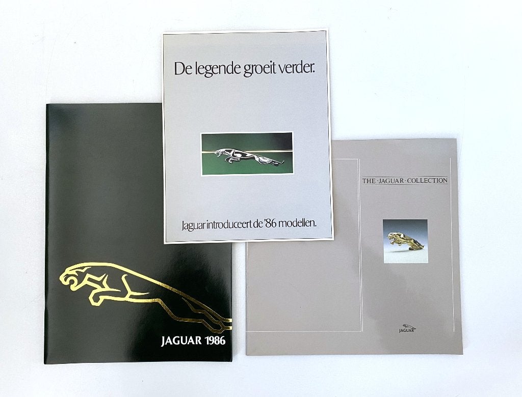 Jaguar brochures 1986 – XJ & XJS, Verzenden, Gelezen, Overige merken