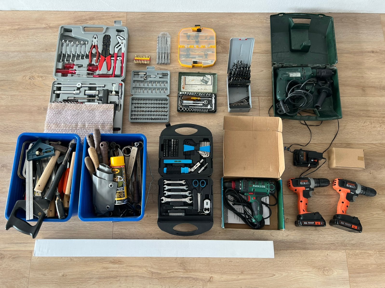Partij handgereedschap gereedschap boormachine, Ophalen