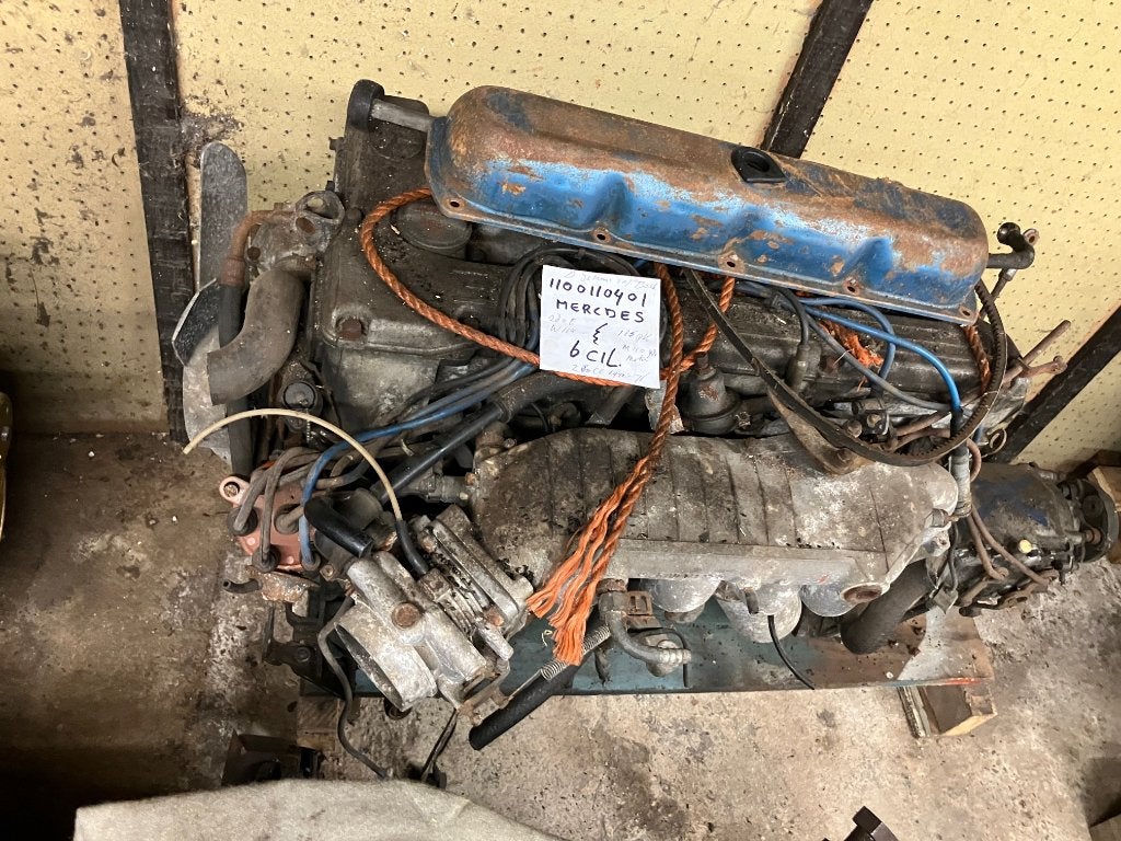 Mercedes motor W114 serie 2.8 liter M110, Ophalen, Gebruikt, Mercedes-Benz