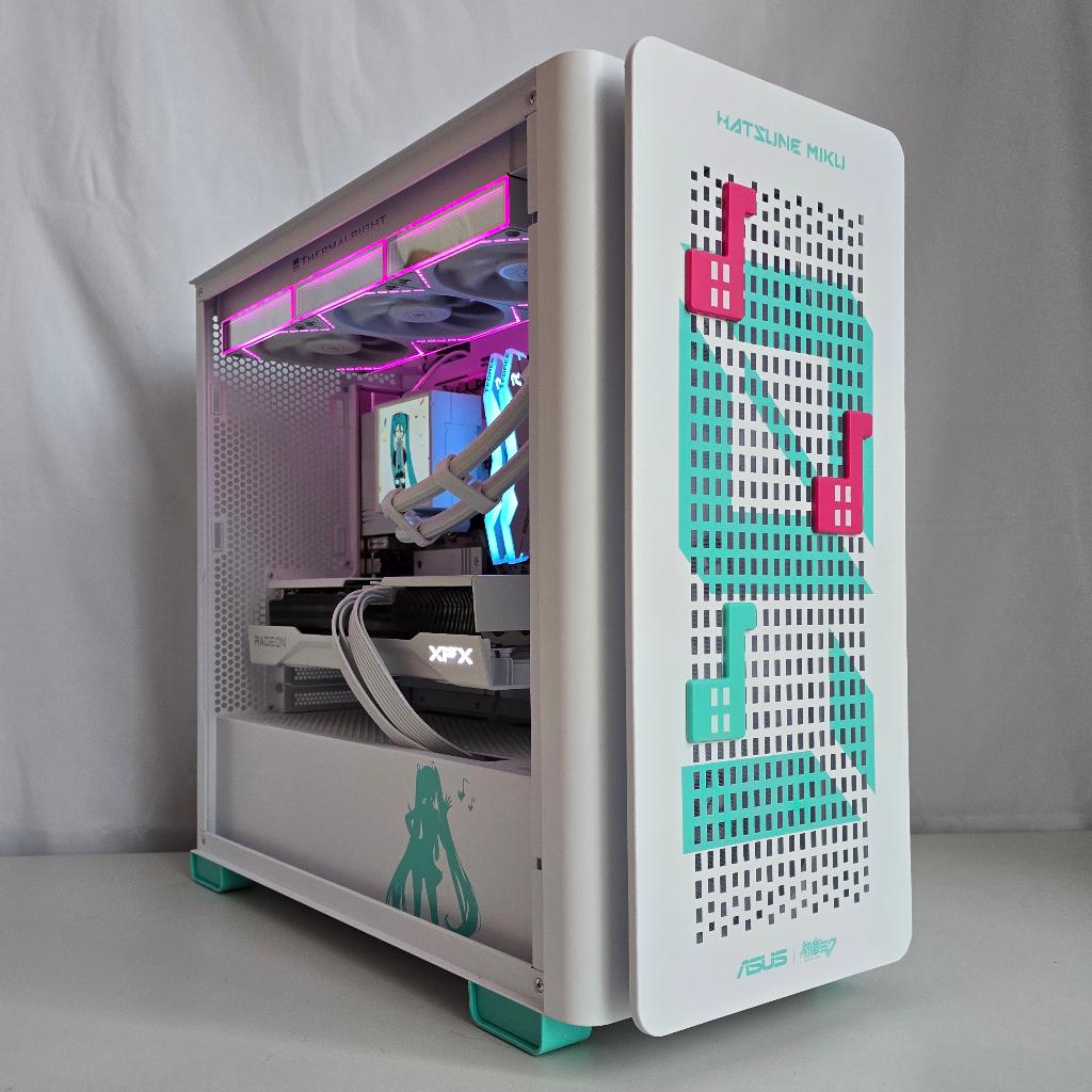 Ryzen 7 7800X3D, RX 9060 XT 16GB, Hatsune Miku Gaming PC, StellaPCs, Virtual Reality, Nieuw, Ophalen of Verzenden