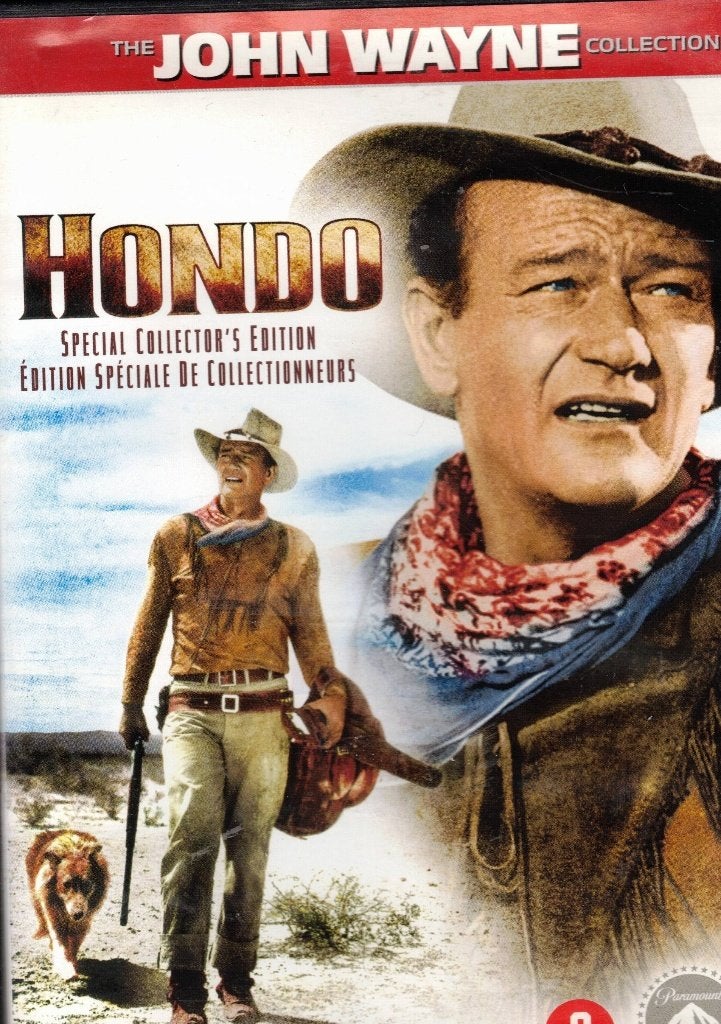 Hondo - John Farrow ( John Wayne ), Cd's en Dvd's, Dvd's | Klassiekers, Zo goed als nieuw, Actie en Avontuur, 1940 tot 1960, Vanaf 6 jaar