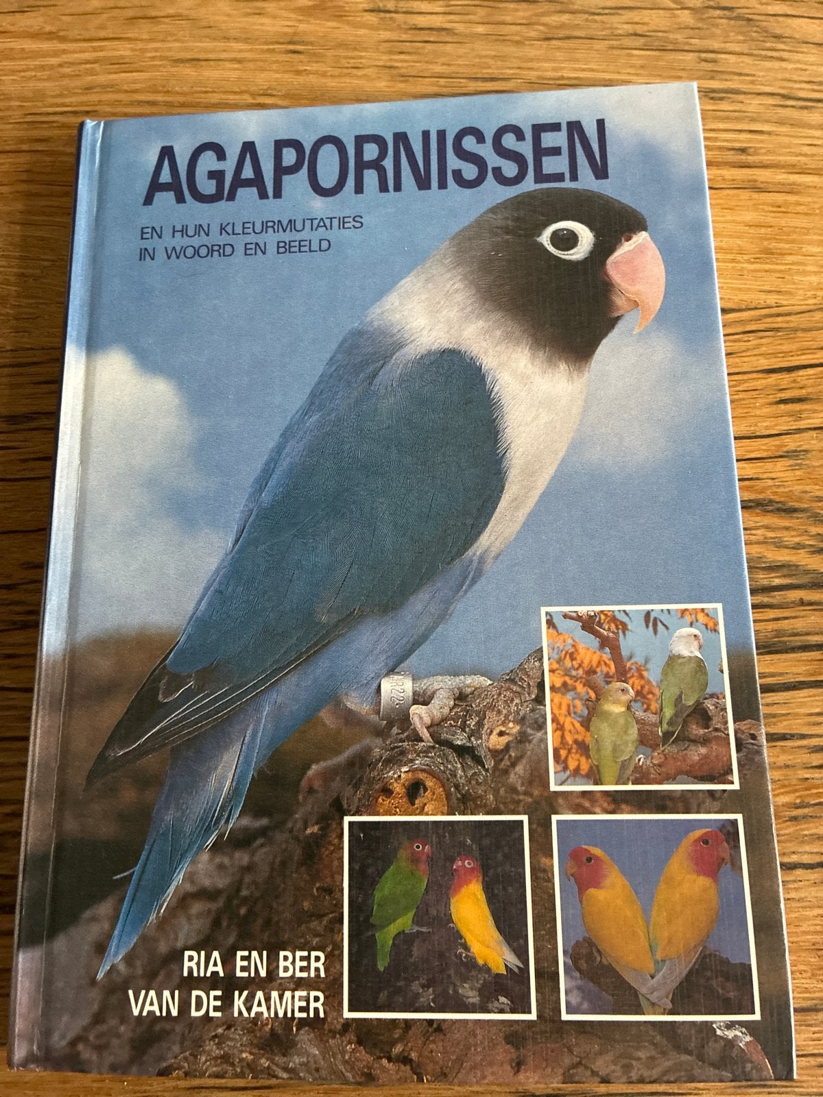 Boek over kleurmutaties agapornis