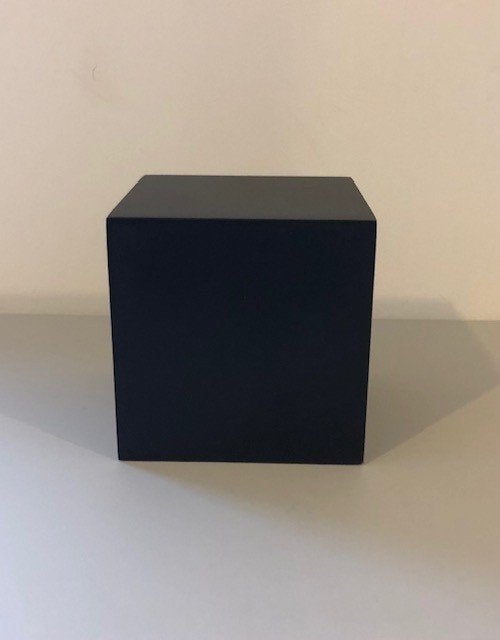 MDF KUBUS (Naadloos) | Luxe Design Zuil/Pilaar 15x15x15cm Zw, Ophalen of Verzenden, Nieuw