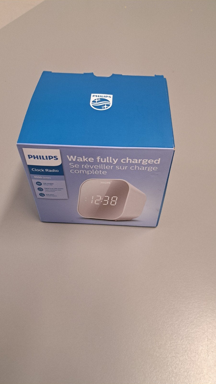 Wekkerradio Philips nieuw in doos, Ophalen, Nieuw