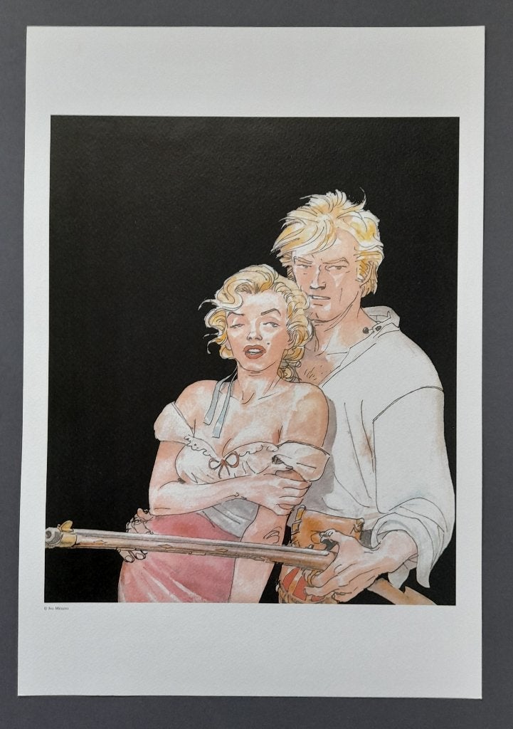Ivo Milazzo - Grote Gelimiteerde Artprint - Marilyn Monroe, Verzenden, Portret en Figuren, Overige techniek
