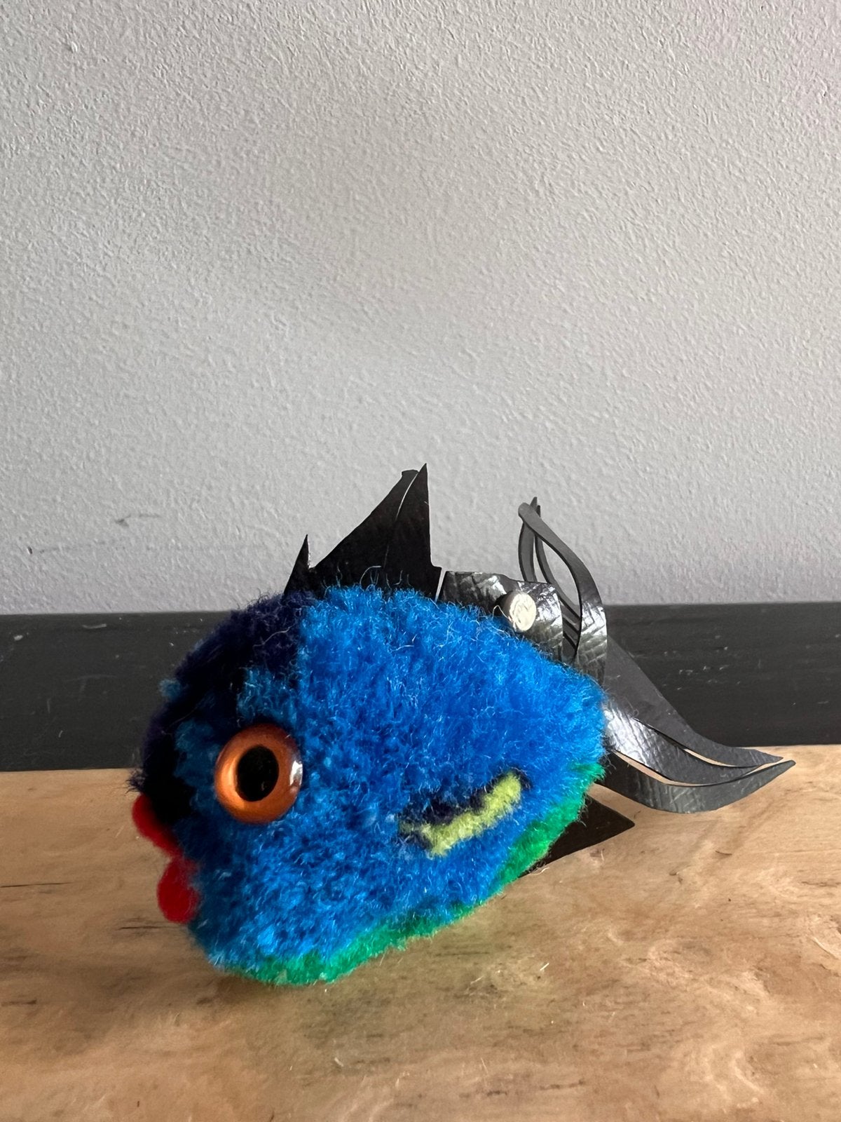 Wolminiatuur koraalvis van Steiff - blauw, Ophalen of Verzenden