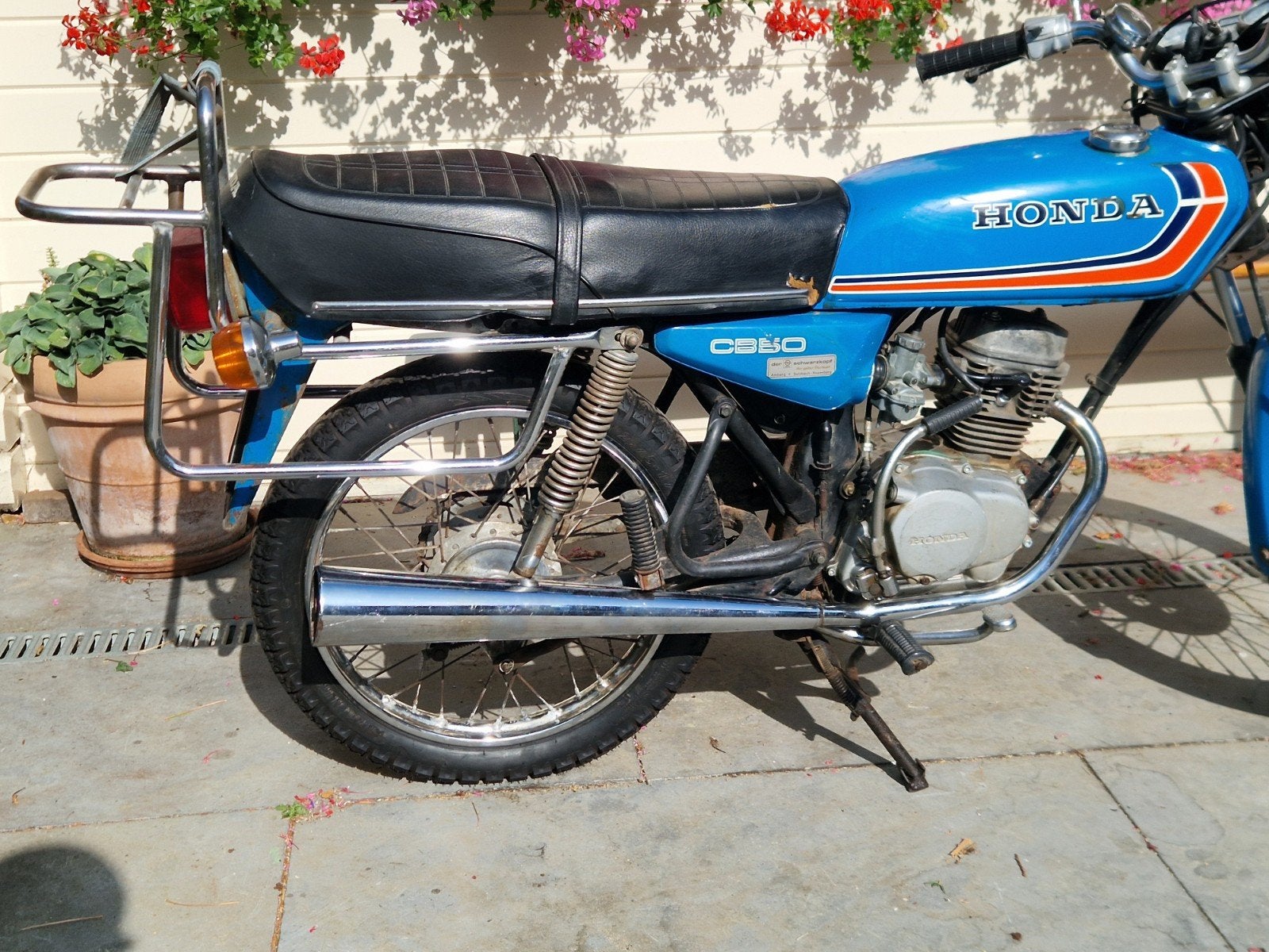 Honda CB50 J Oldtimer Bromfiets - Blauw, Ophalen, Overige merken