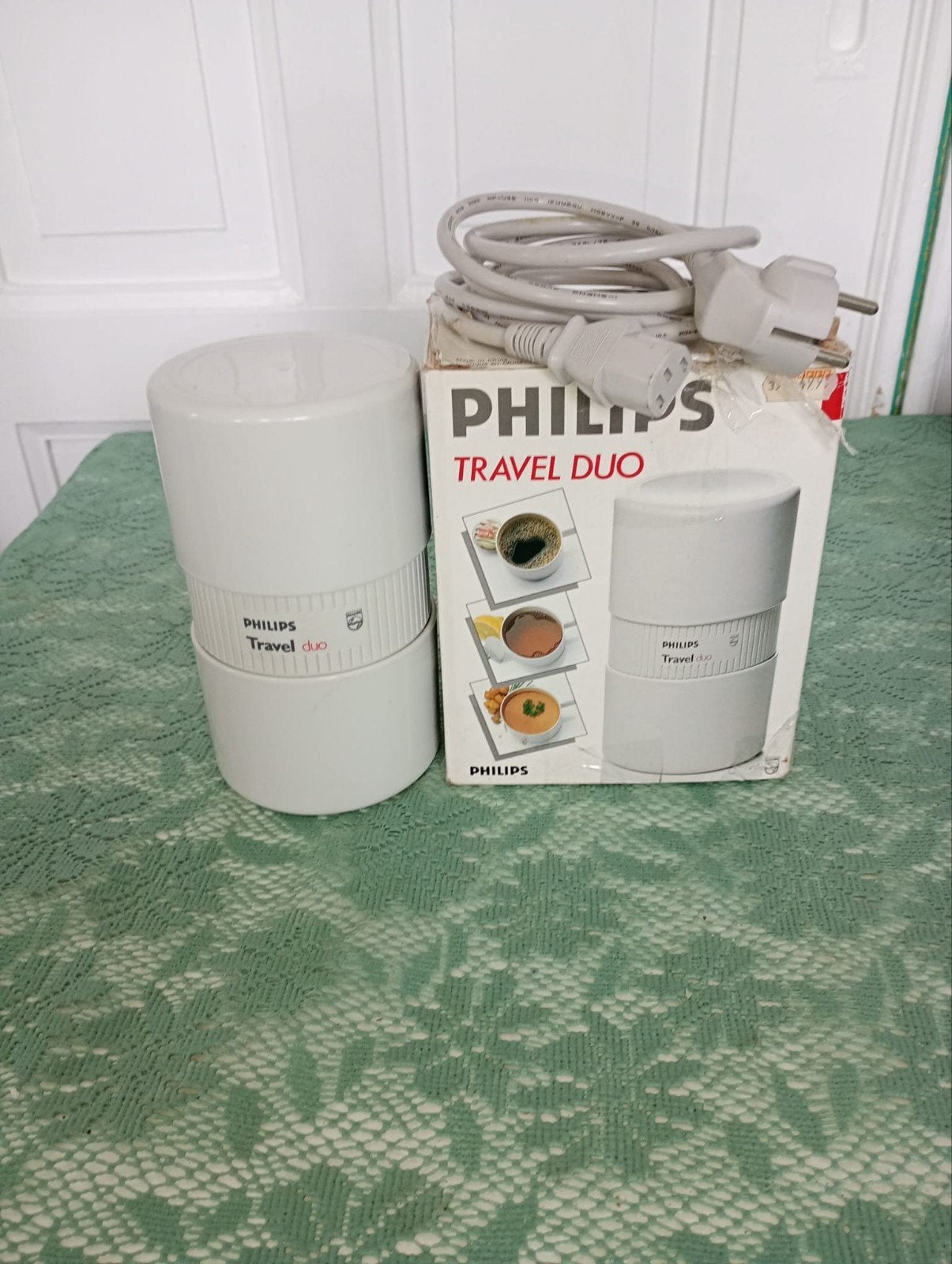 Philips Travel Duo - Vintage Reis Koffieapparaat/Waterkoke, Ophalen of Verzenden