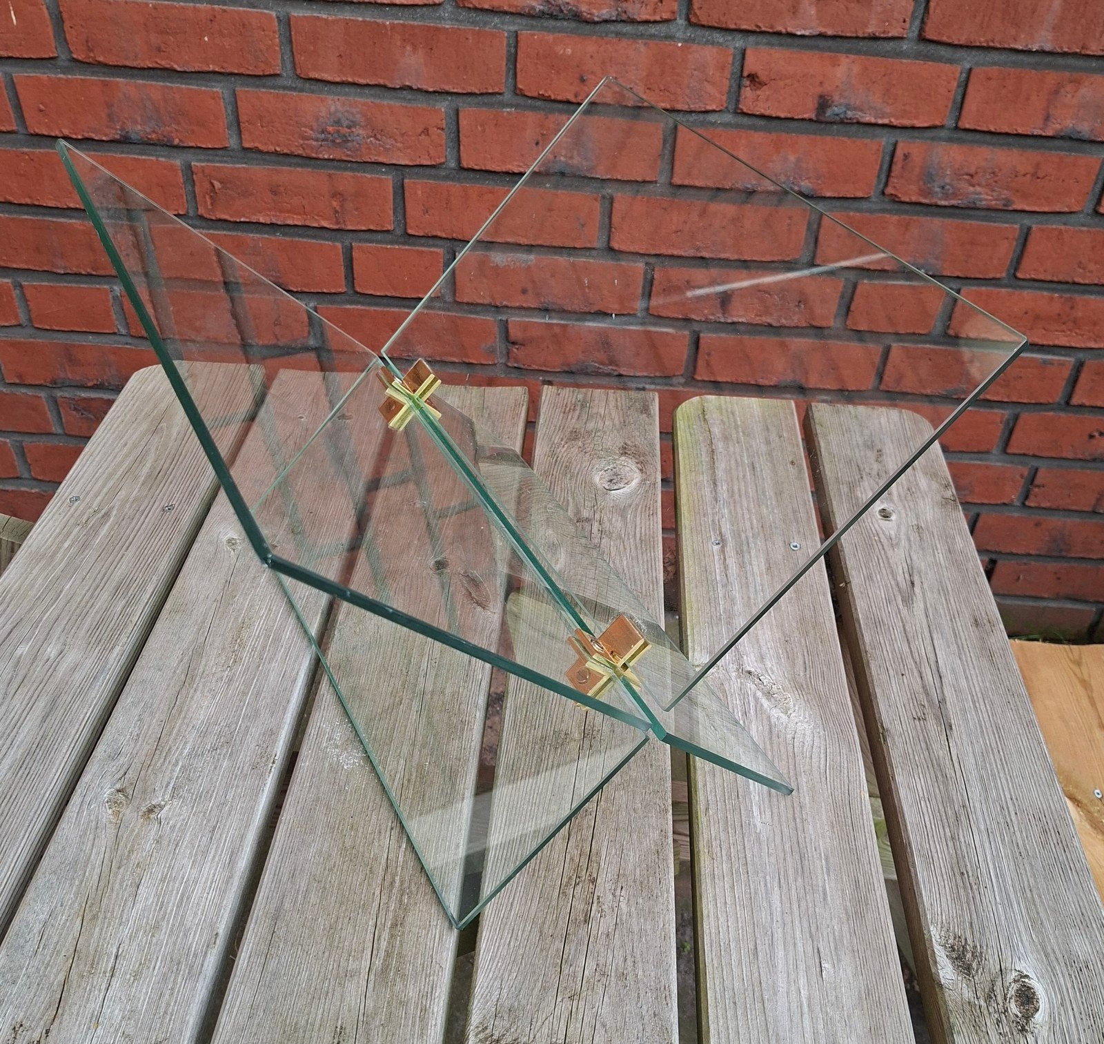 Jaren 80 Hollywood Recency stijl lectuurbak krantenbak, Verzenden, Rechthoekig, Minder dan 50 cm