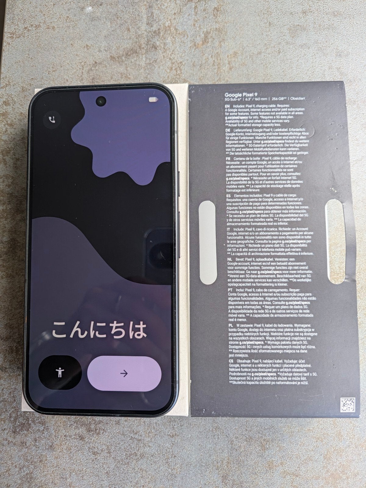 Google Pixel 9 256GB, Telecommunicatie, Ophalen, Zo goed als nieuw, Overige typen