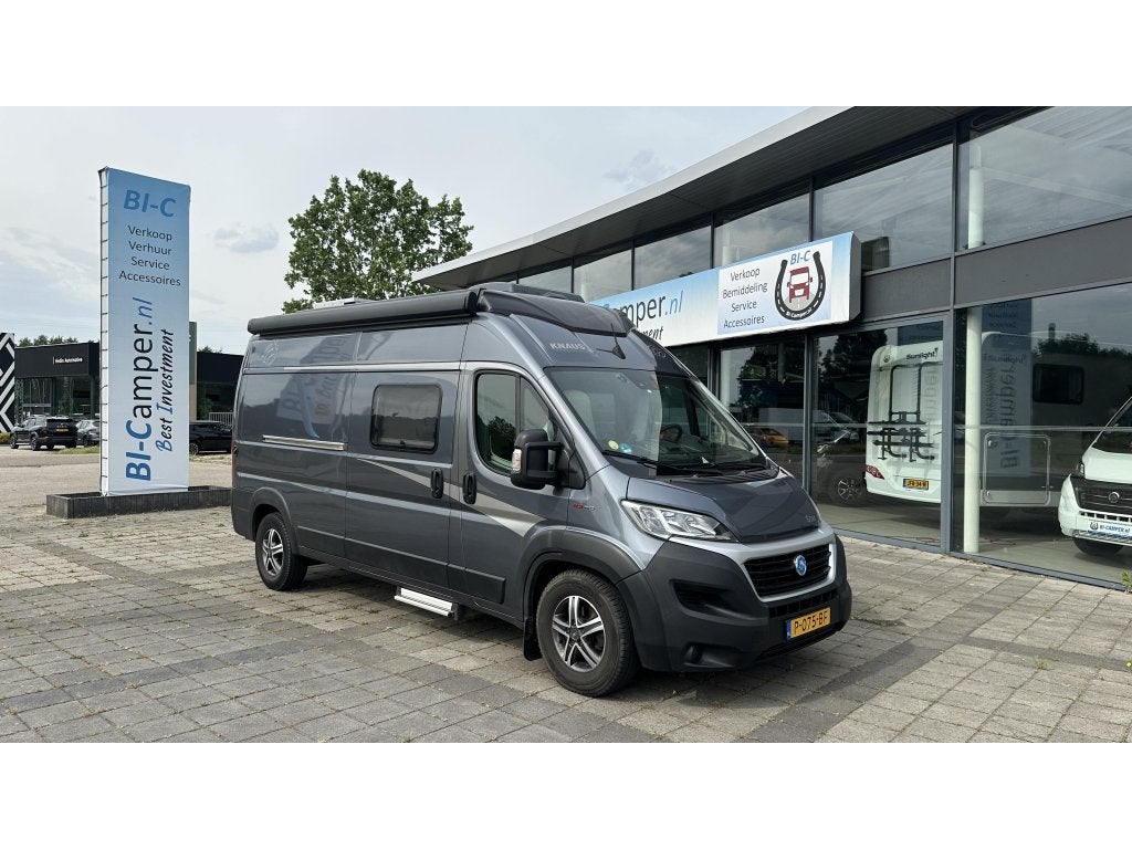 Knaus BoxStar Street 600 MQ Hefdak-Solar-Lipo-Maxxfan, Chemisch toilet, Buscamper of Camperbus, Ringverwarming, Fiat
