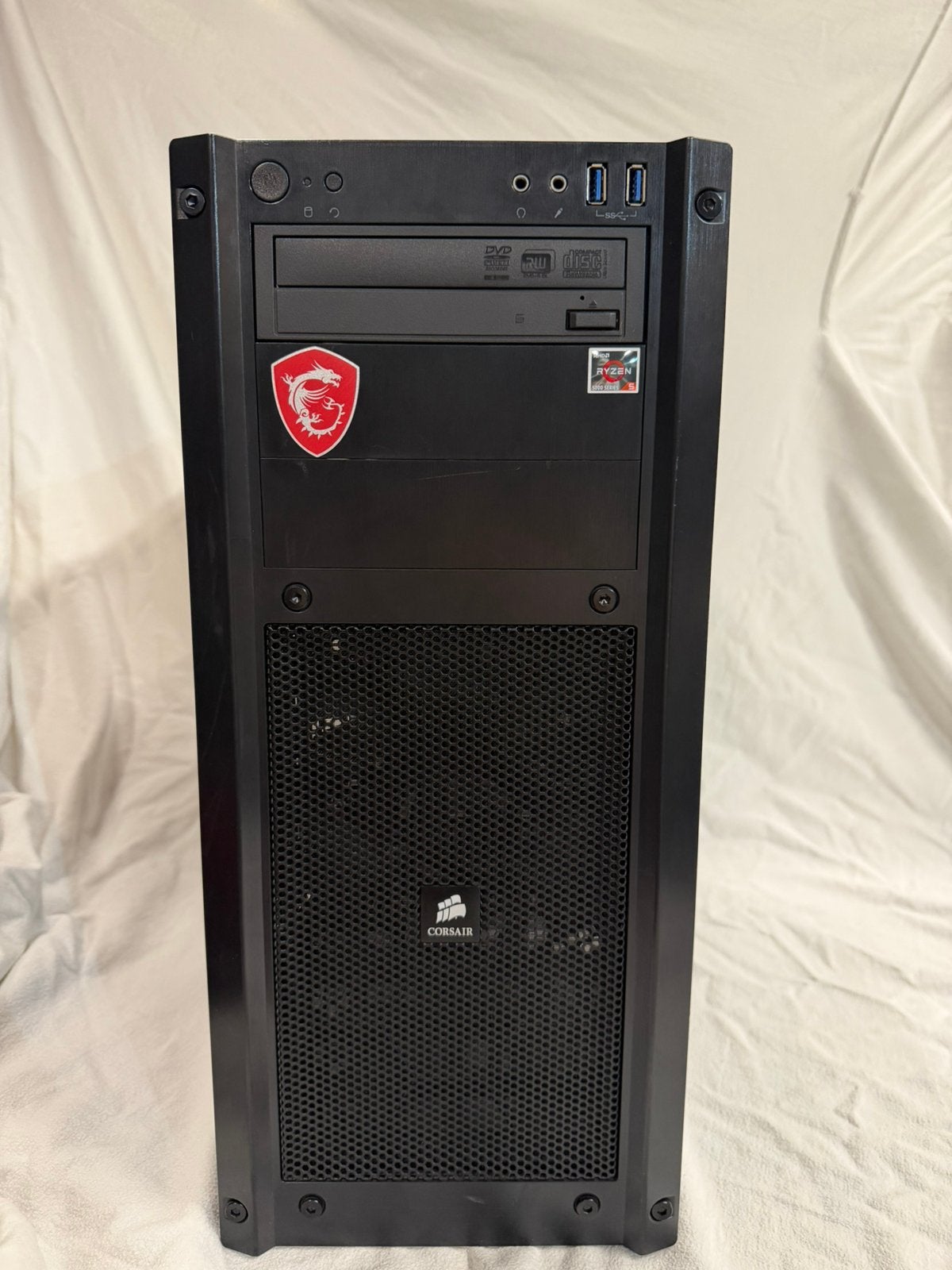 Gaming PC RTX 4060 | Ryzen 5 5600X | 16GB RAM | 500GB SSD, Computers en Software, Ophalen, Gebruikt, Gaming, SSD