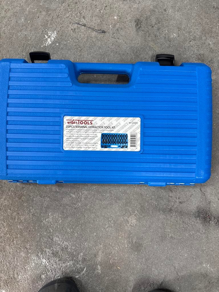 Weber Tools 23-delige Terminal Extractor Tool Kit, Auto diversen, Autogereedschap, Gebruikt, Ophalen