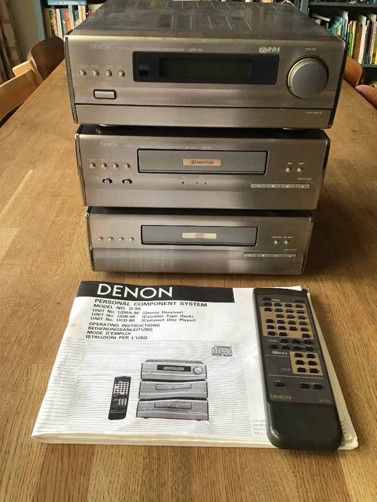 Denon D-90 HiFi-set, Ophalen, Gebruikt, Cassettedeck, Denon