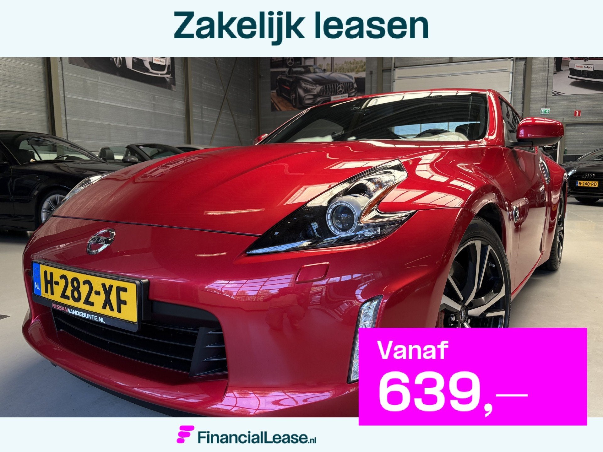 Nissan 370Z 3.7 V6 Pack Camera, Navi, Stoelverwarming / verk, Automaat, 3696 cc, Achterwielaandrijving, Gebruikt