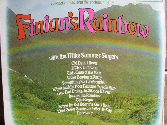 FINIAN`s RAINBOW filmmuziek LP, Inclusief binnenhoes, Ophalen of Verzenden, Gebruikt, 12 inch
