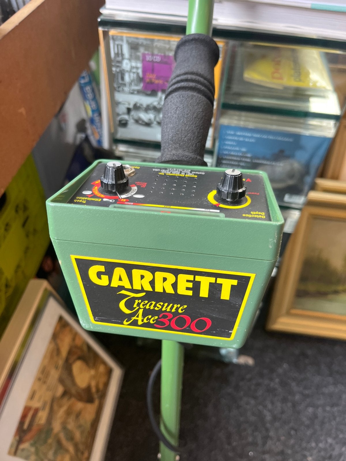Garrett Treasure Ace 300 Metaaldetector, Garrett, Gebruikt, Ophalen of Verzenden, 30 cm of minder