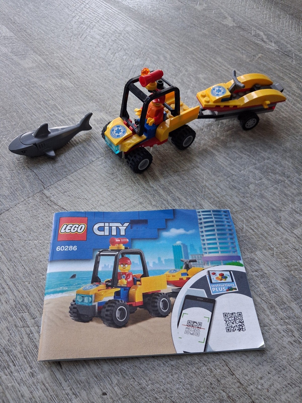 lego 60286 beach rescue, strand redding, City, Lego, Ophalen of Verzenden, Complete set