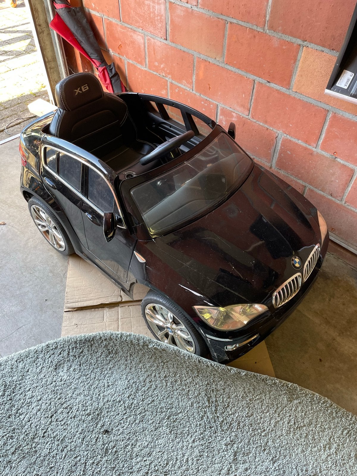 BMW X5 elektrische kinderauto (geen lader), Ophalen, Gebruikt