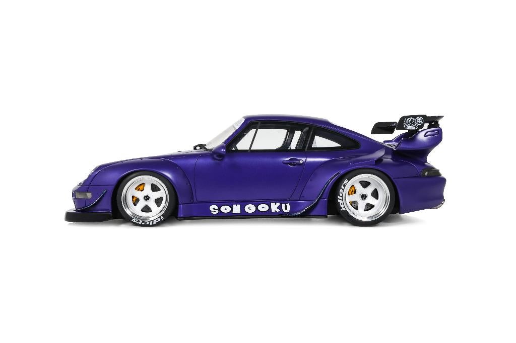 JSN GT Spirit 1:18 Porsche RWB SON GOKU purple 2024, Hobby en Vrije tijd, Modelauto's | 1:18, Overige merken, -, Nieuw, Ophalen of Verzenden