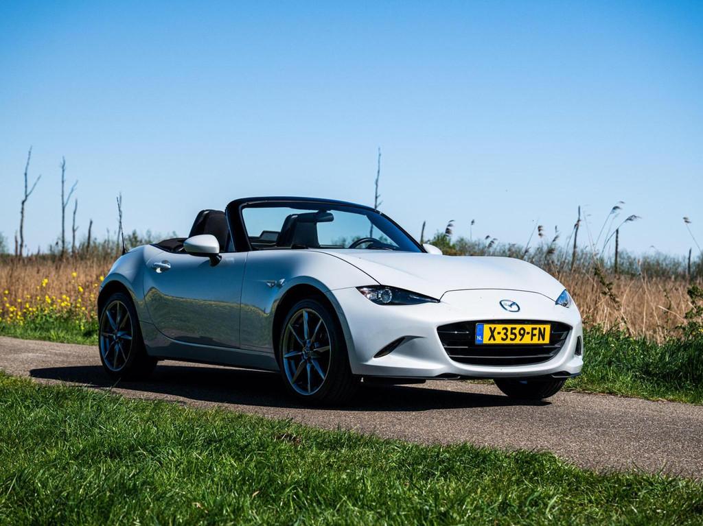 Mazda MX-5 MX5 1.5 SkyActiv-G 131PK TS+ Navigatie Cruise Air, Gebruikt, 4 cilinders, Bedrijf, Handgeschakeld