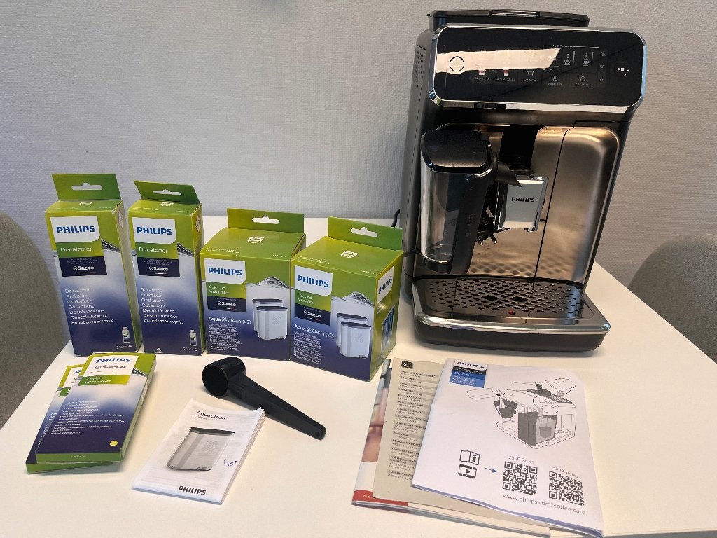 Philips latte go, Ophalen, Afneembaar waterreservoir, Koffiebonen, Koffiemachine