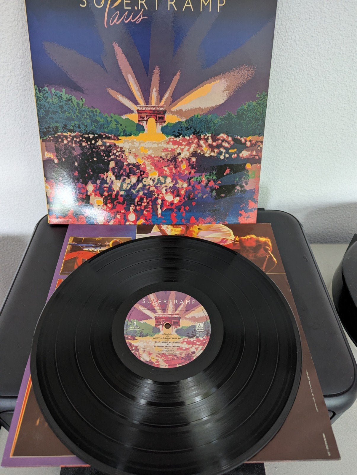 Supertramp - Paris en Famous last words ( vinyl lp ), LP, Gebruikt, 12 inch, Poprock