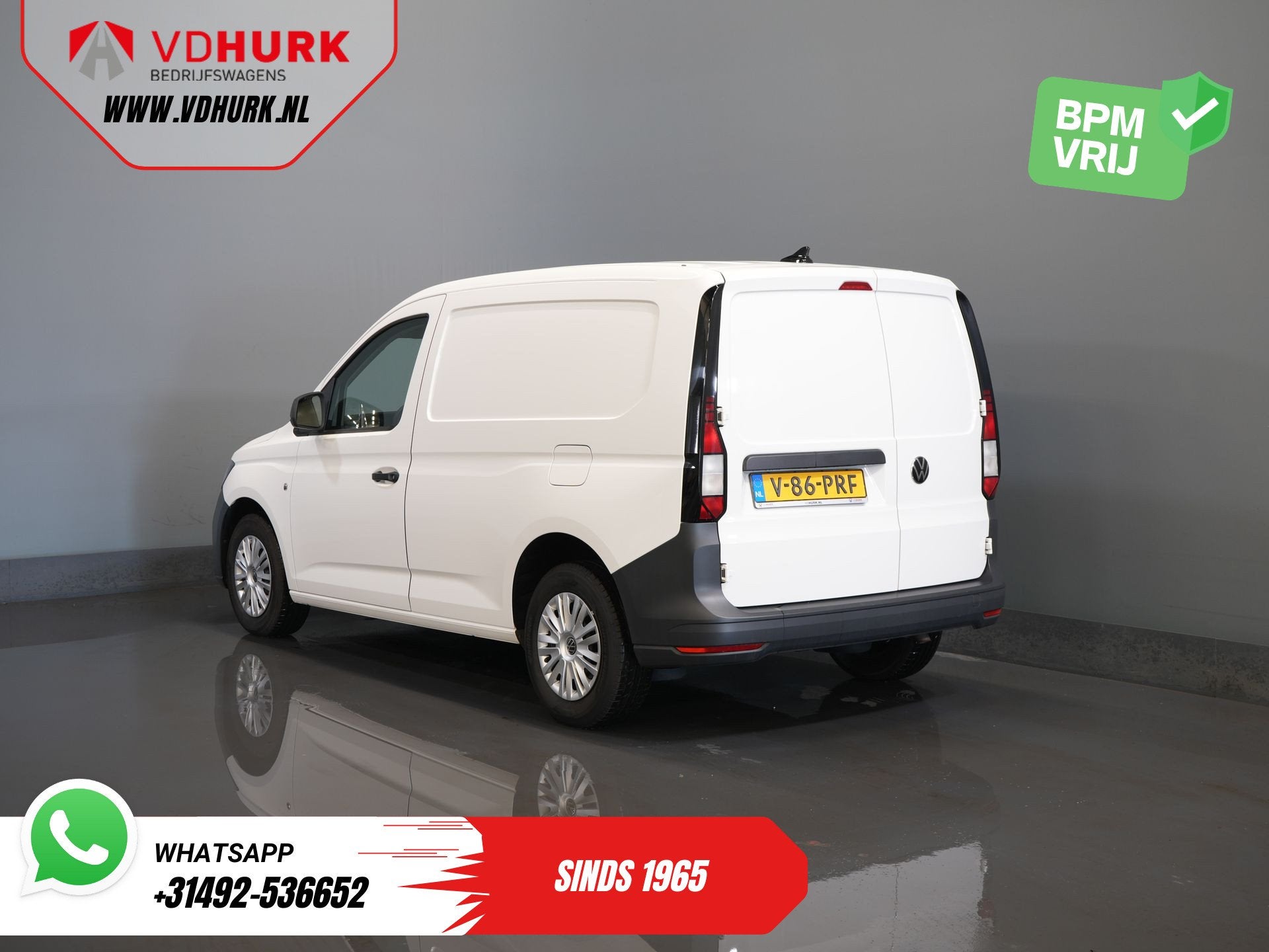 Volkswagen Caddy Cargo 2.0 TDI 100 pk Omvormer/ Sortimo/ Cru, Voorwielaandrijving, Gebruikt, 4 cilinders, Volkswagen