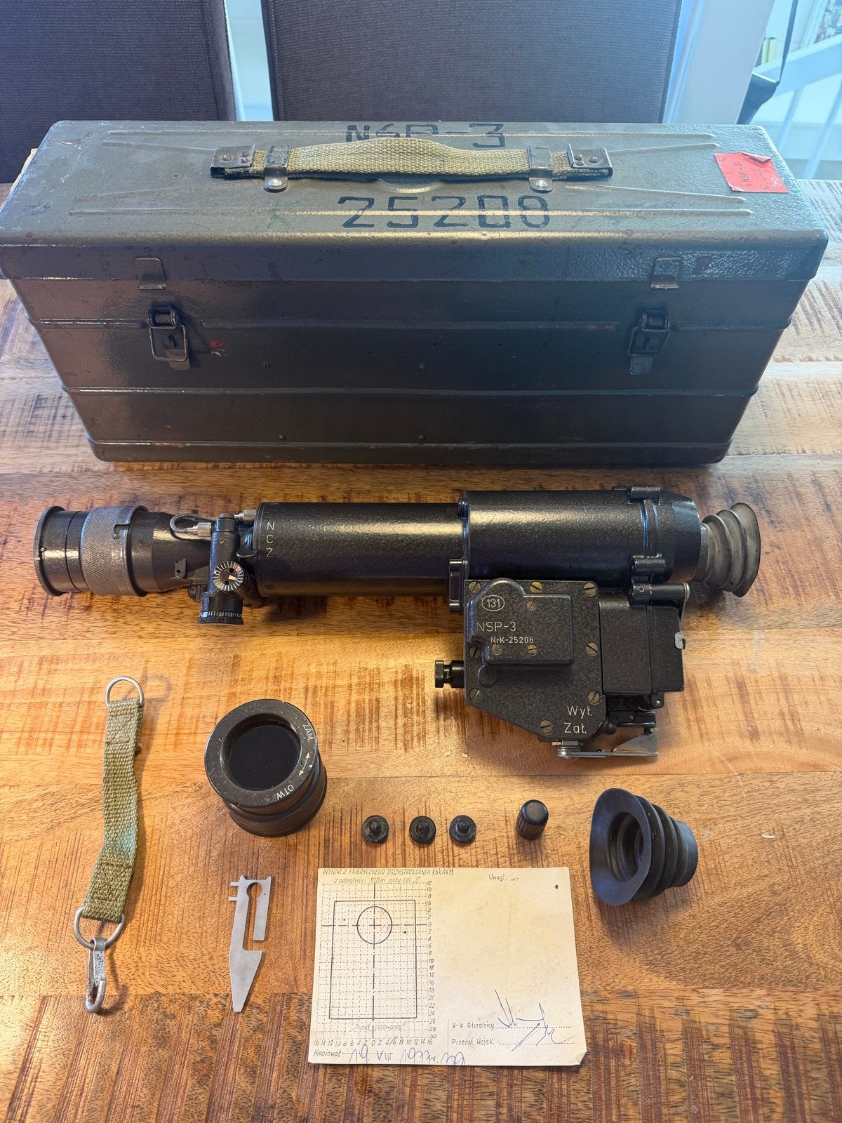 NSP-3 Nachtkijker - Complete Militaire Set, Verzamelen, Ophalen of Verzenden, Landmacht, Overige gebieden, Overige typen