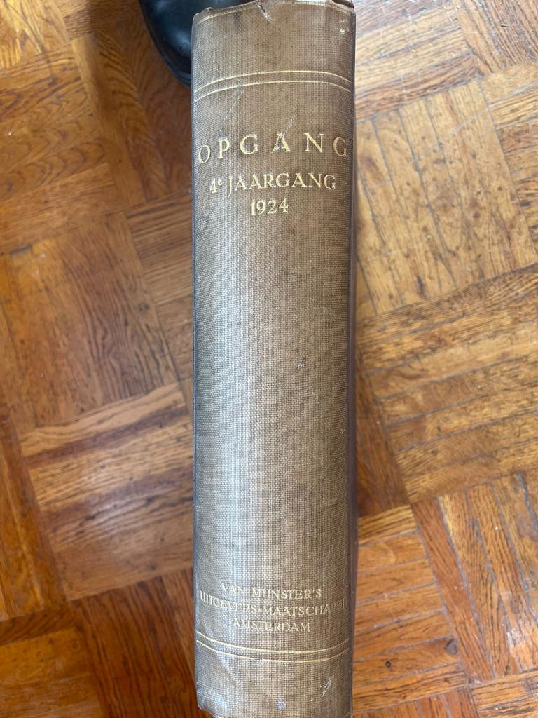 OpGang Geïllustreerd Weekblad - 4e Jaargang 1924, Ophalen, Gelezen