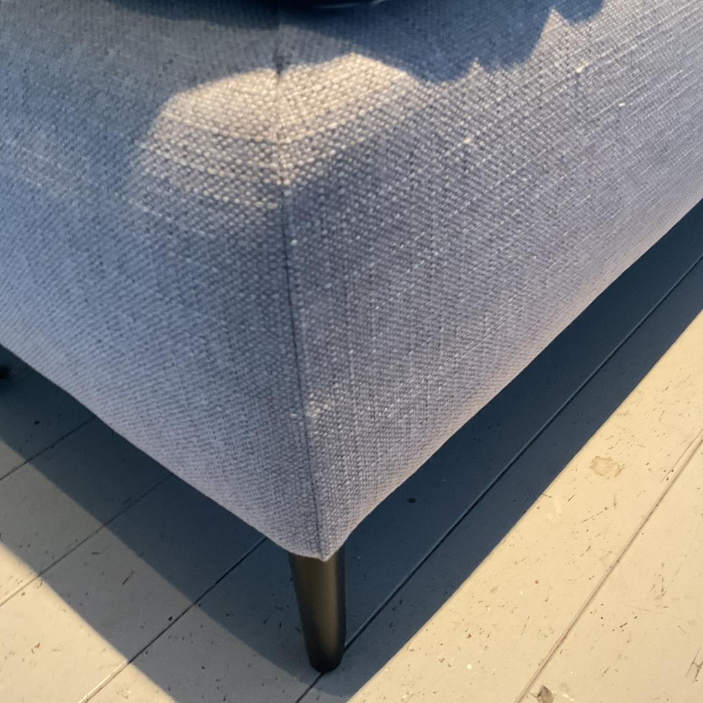 1 persoons boxspring Bonell, Ophalen, Eenpersoons, Beige, Zo goed als nieuw