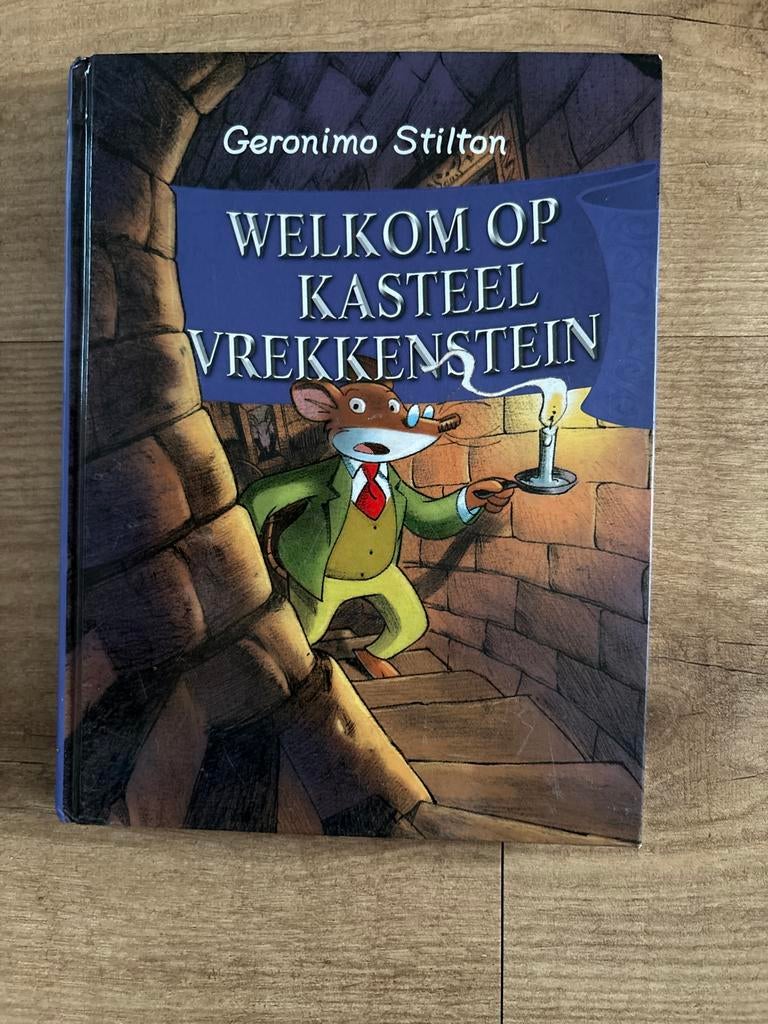 Geronimo Stilton: Welkom op Kasteel Vrekkenstein, Ophalen of Verzenden, Gelezen, Fictie algemeen