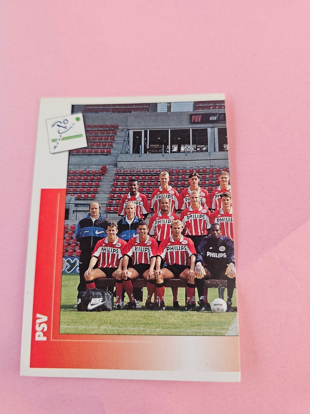 Panini Voetbal 1996 PSV, Ophalen of Verzenden, Nieuw, PSV, Poster, Plaatje of Sticker