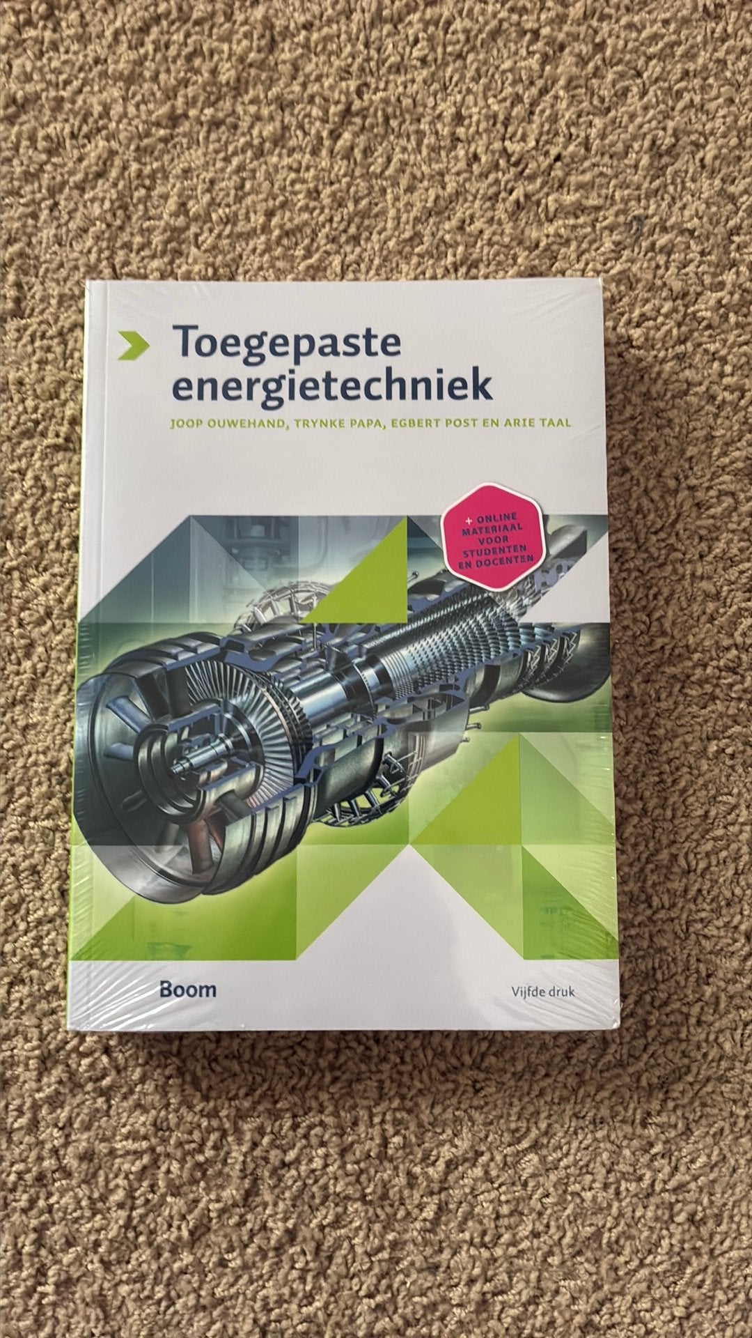 Toegepaste energietechniek (nieuw), Boeken, Techniek, Ophalen of Verzenden, Nieuw, Werktuigbouwkunde