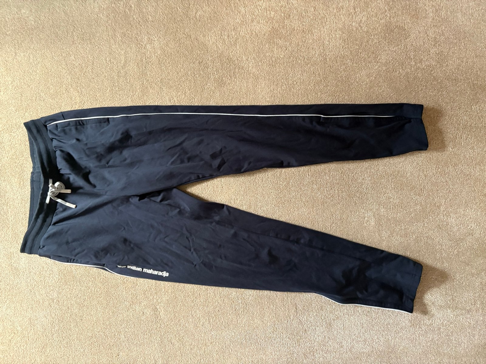 Lange sportbroek - Indian Maharadja, Blauw, Ophalen of Verzenden, Gedragen, Maat 42/44 (L)
