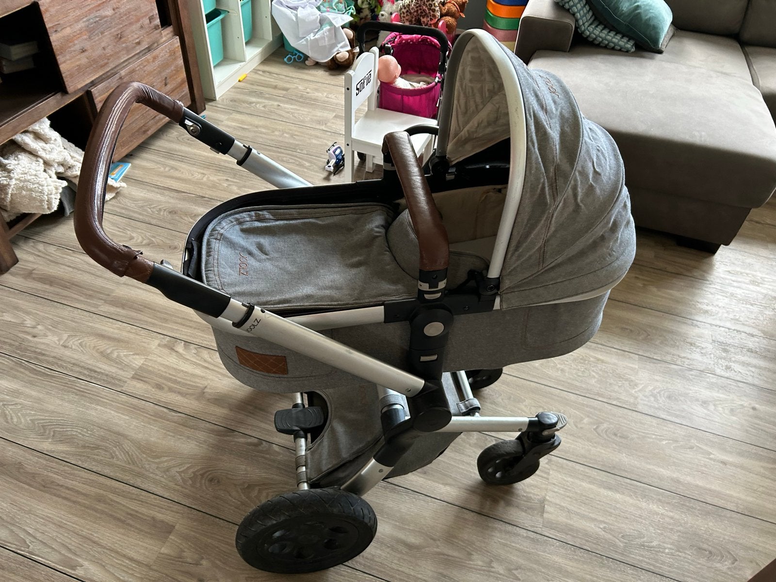 Complete Joolz Day kinderwagen met Maxi-Cosi en accessoires, Gebruikt, Luchtbanden, Combiwagen, Ophalen