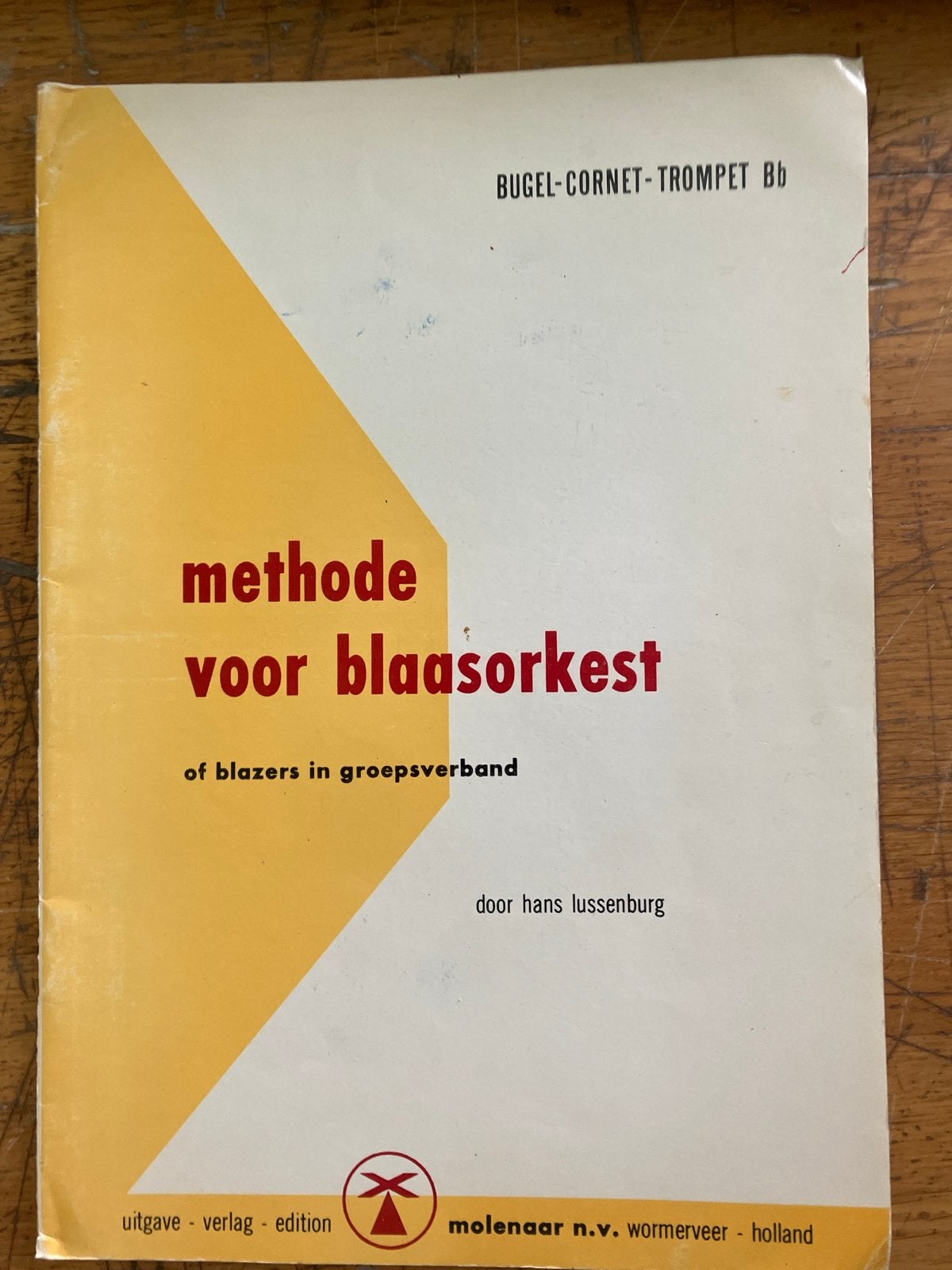 Methode voor Blaasorkest - Bugel, Cornet, Trompet Bb, Gebruikt, Overige genres, Les of Cursus, Ophalen of Verzenden