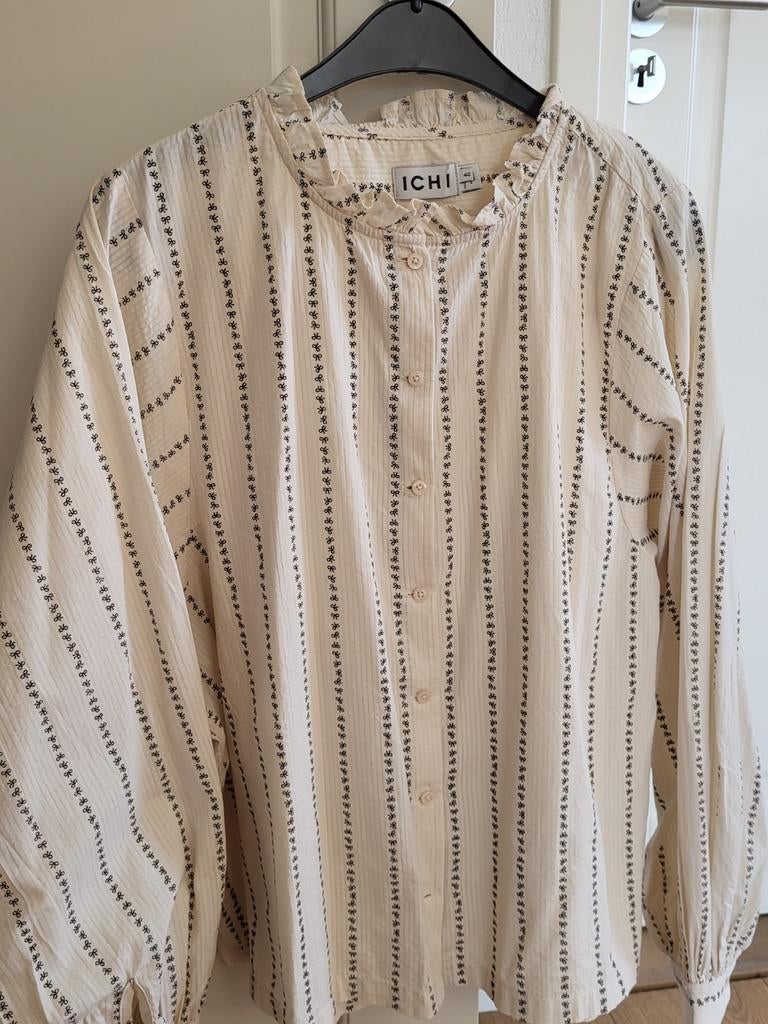 Ichi,  bloes maat 40, Kleding | Dames, Ophalen of Verzenden, Zo goed als nieuw, Maat 38/40 (M), Beige