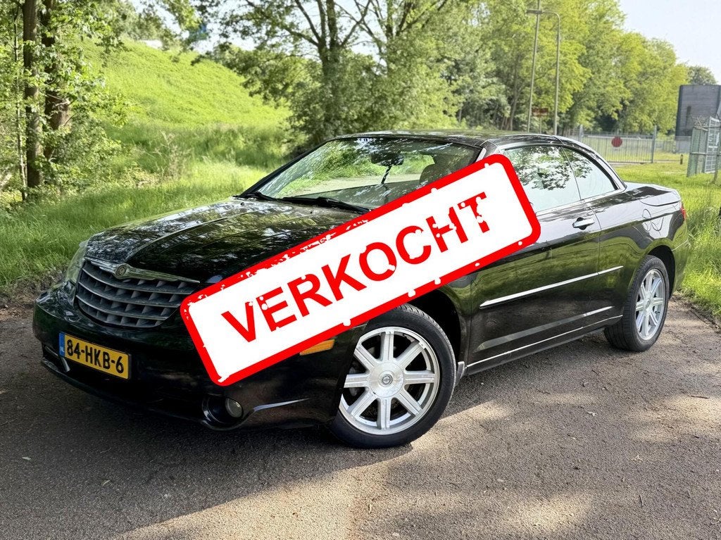 Chrysler Sebring Cabrio 2.7 V6 Stoel.vw Airco NAP ✅, 450 kg, 186 pk, Cabriolet, 4 stoelen