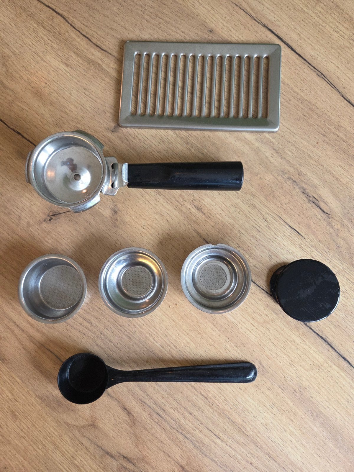 Quick Mill Accessoires Set - Piston, 3 Filterbakjes & Rooste, Witgoed en Apparatuur, Koffiezetapparaten, Ophalen of Verzenden