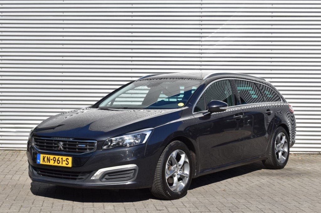 Peugeot 508 SW 1.6 AUT. BLUEHDI BLUE LEASE EXECUTIVE / APK T, Auto's, 4 cilinders, Origineel Nederlands, Diesel, 1560 cc