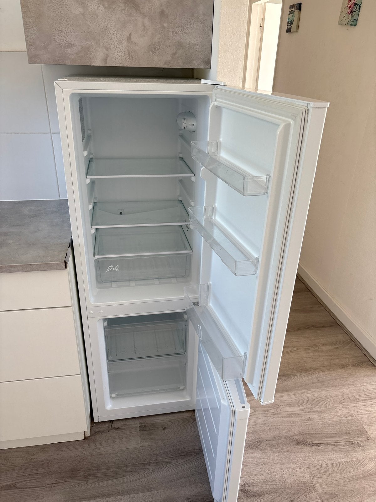Koelkast met vriesvak - Ophalen voor 75 euro, Ophalen, Gebruikt, 120 tot 140 cm, 100 tot 150 liter