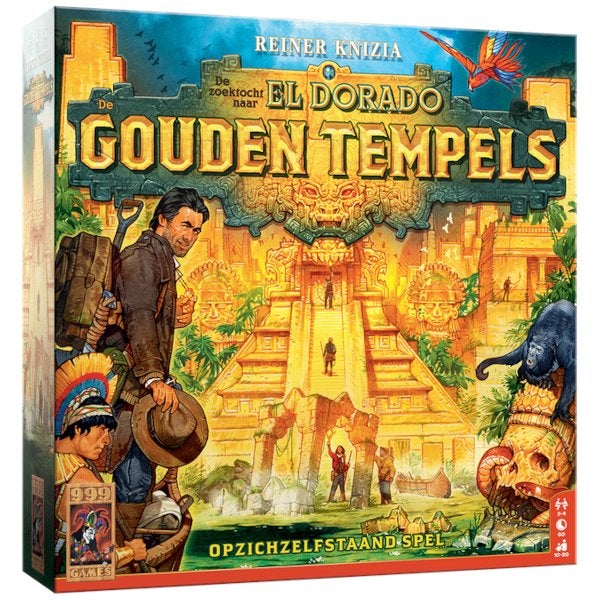 De Zoektocht naar El Dorado De Gouden Tempels 999 Games, 999 Games, Ophalen of Verzenden, Vijf spelers of meer, 999 Games