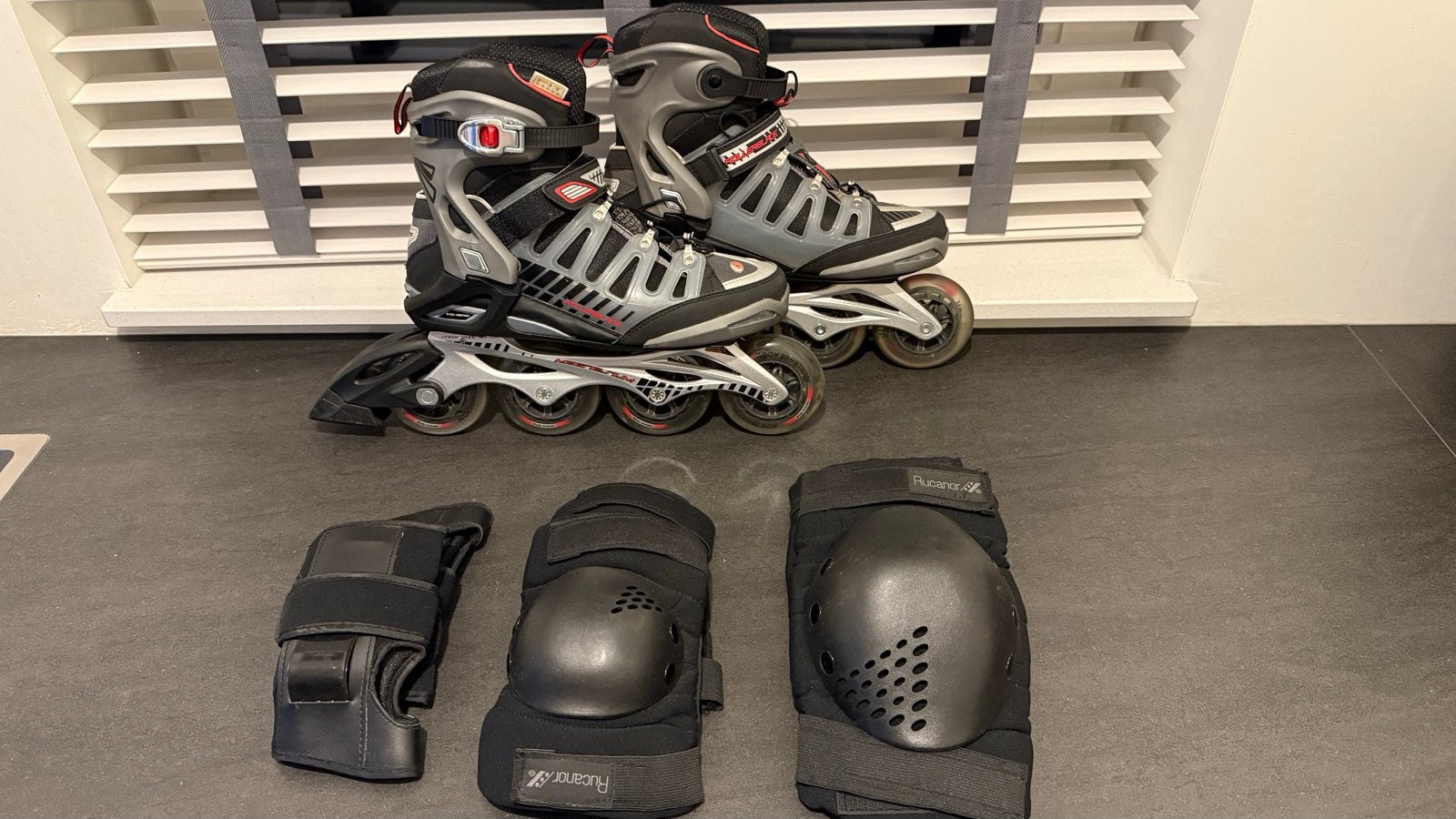 Rollerblade Crossfire 90 inline skates maat 43, Overige merken, Gebruikt, Heren, Ophalen of Verzenden