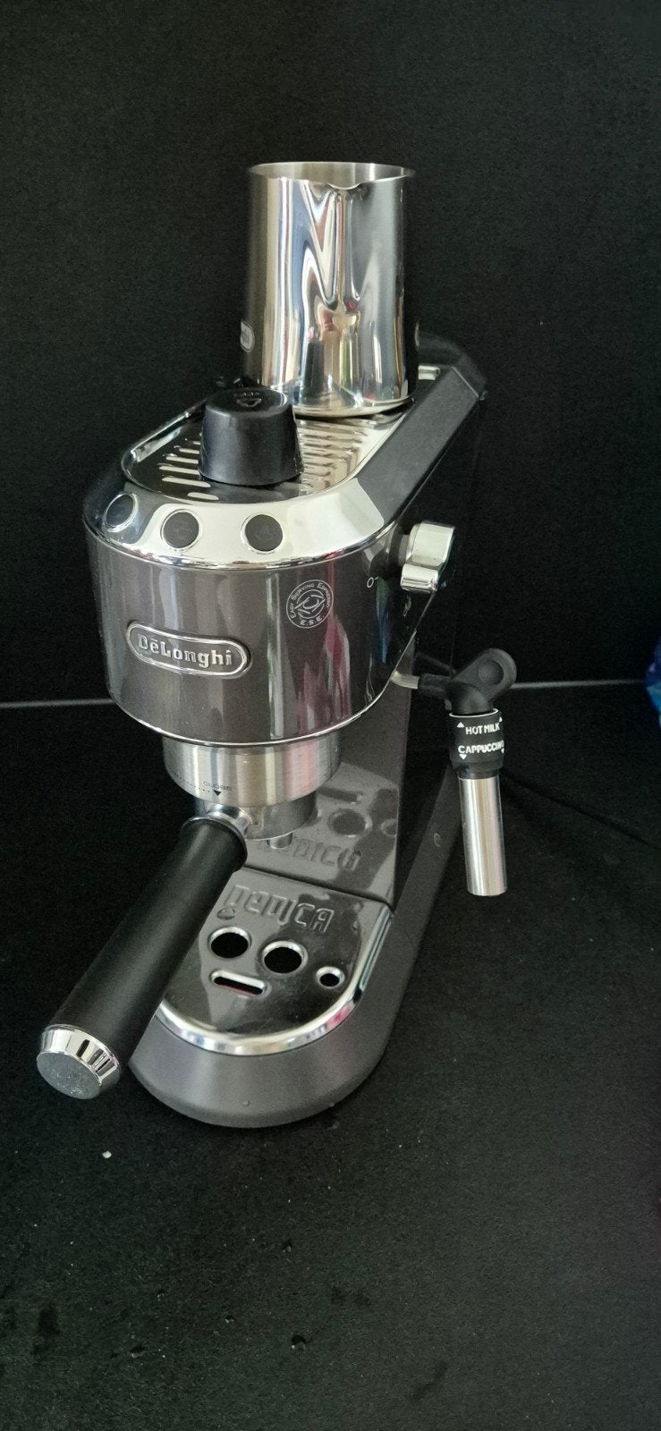 De'Longhi Espressomachine, Espresso apparaat, Zo goed als nieuw, 1 kopje, Gemalen koffie