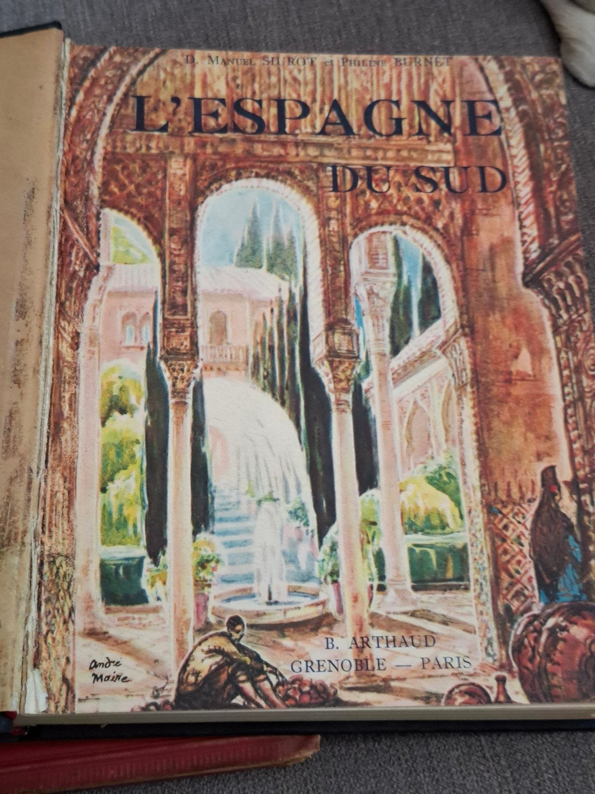 L'Espagne du Sud - Reisgids met 204 heliogravures (1936), Verzenden, Europa, Reisgids of -boek, D. Manuel Siurot et Philine Burnet