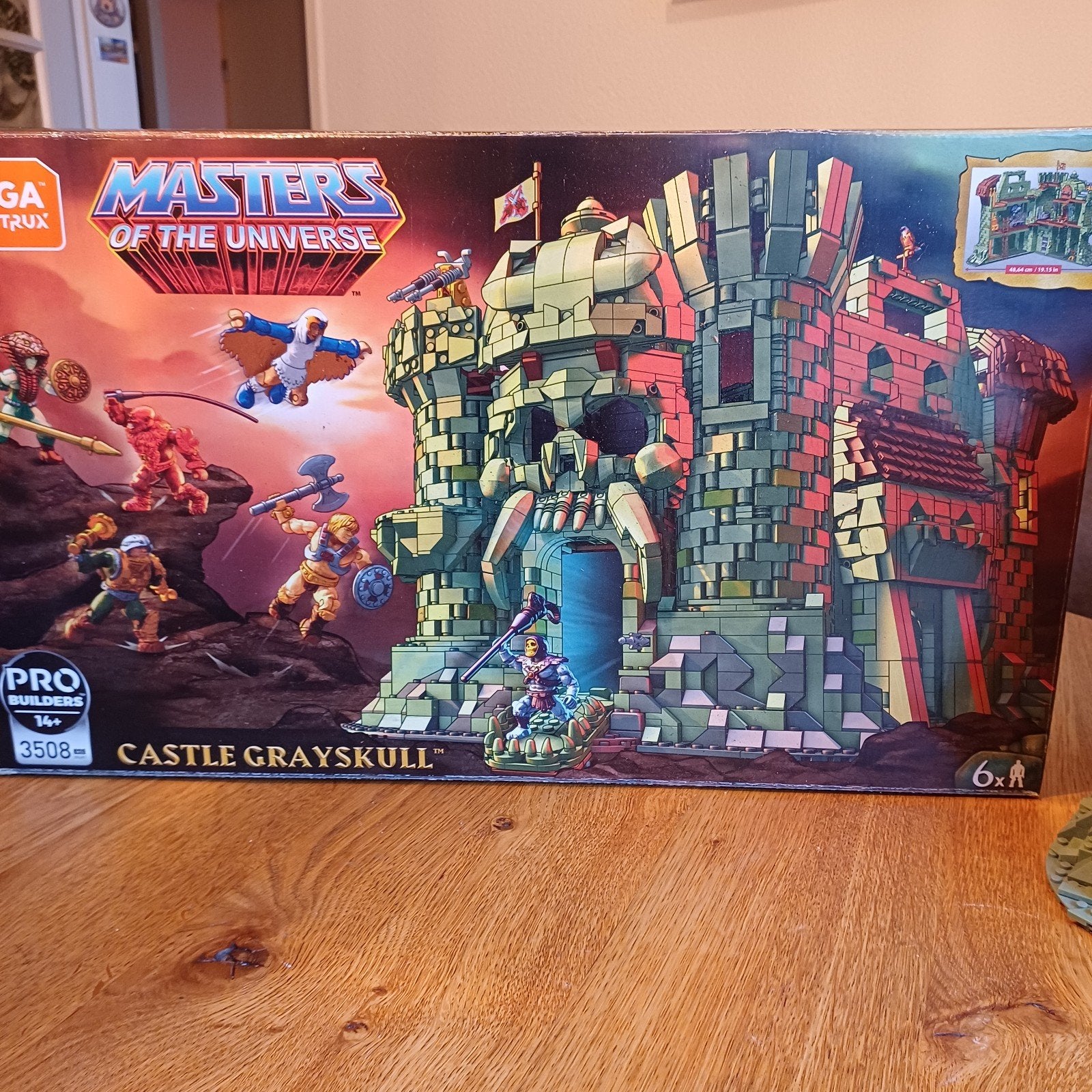 Mega construx Masters of the Universe Castle Grayskull, Verzenden
