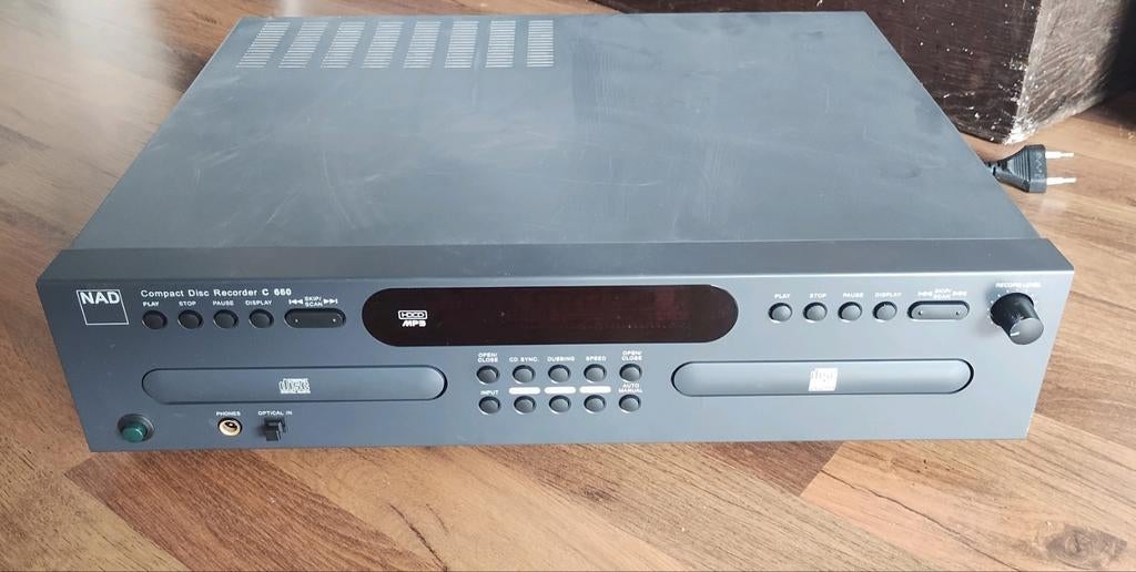 NAD Compact Disc Recorder C 660 CD-speler, Verzenden, Gebruikt, Overige merken