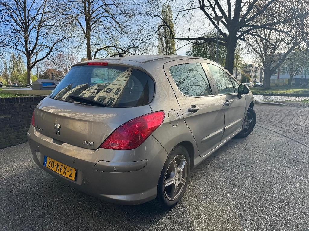 Peugeot 308 1.6 VTI 16V 5-DRS 2009 Beige, Auto's, Peugeot, Voorwielaandrijving, 15 km/l, 4 cilinders, 1650 kg