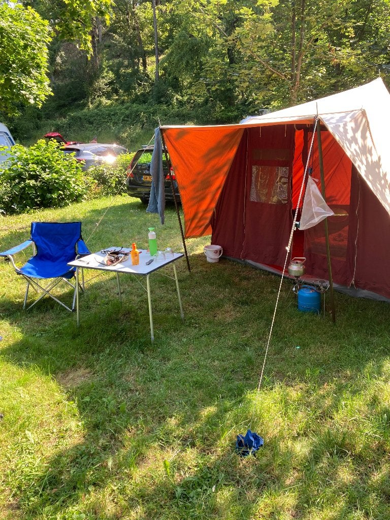 tenten, Caravans en Kamperen, Ophalen, Gebruikt, Tot en met 4
